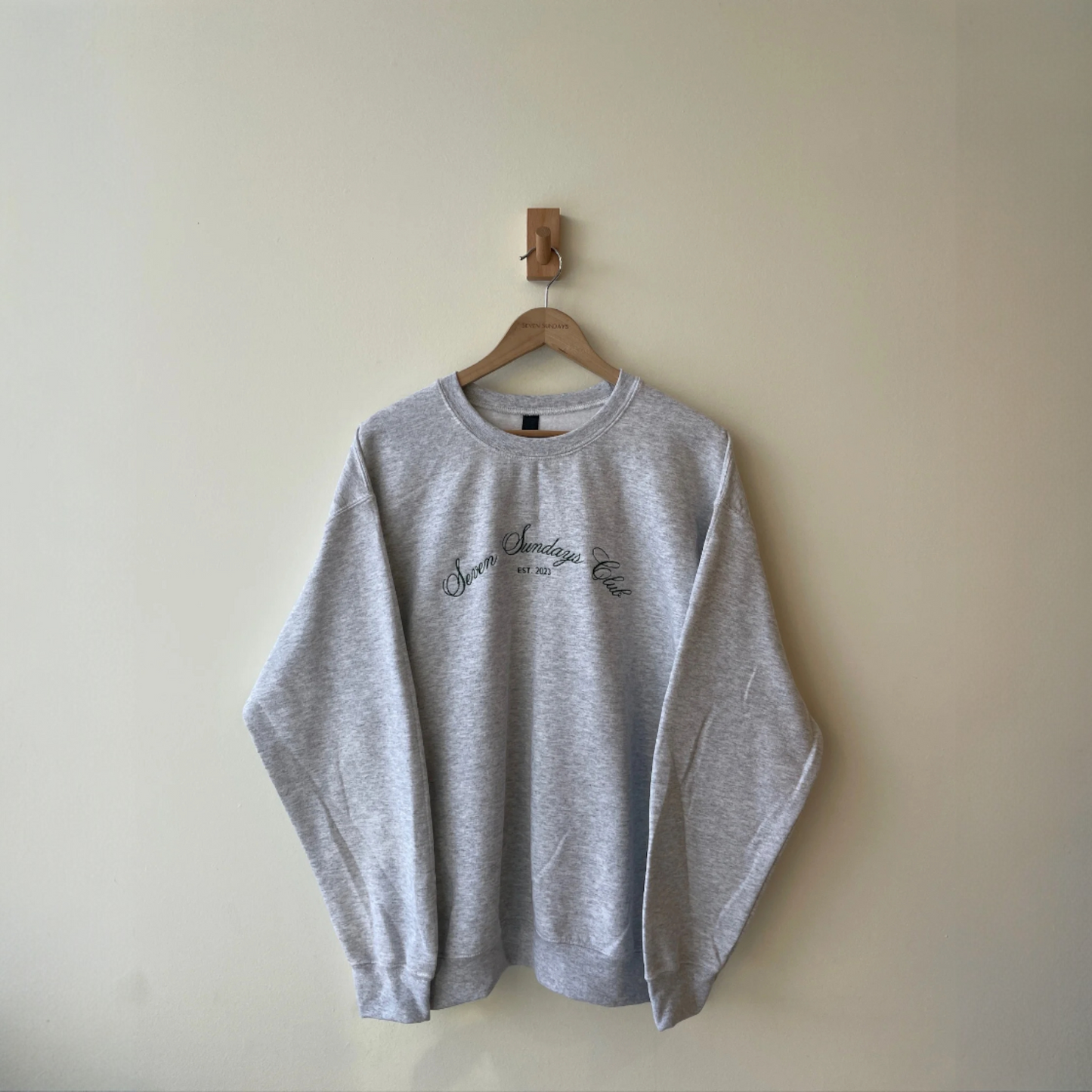 Seven Sundays Crewneck - Grey