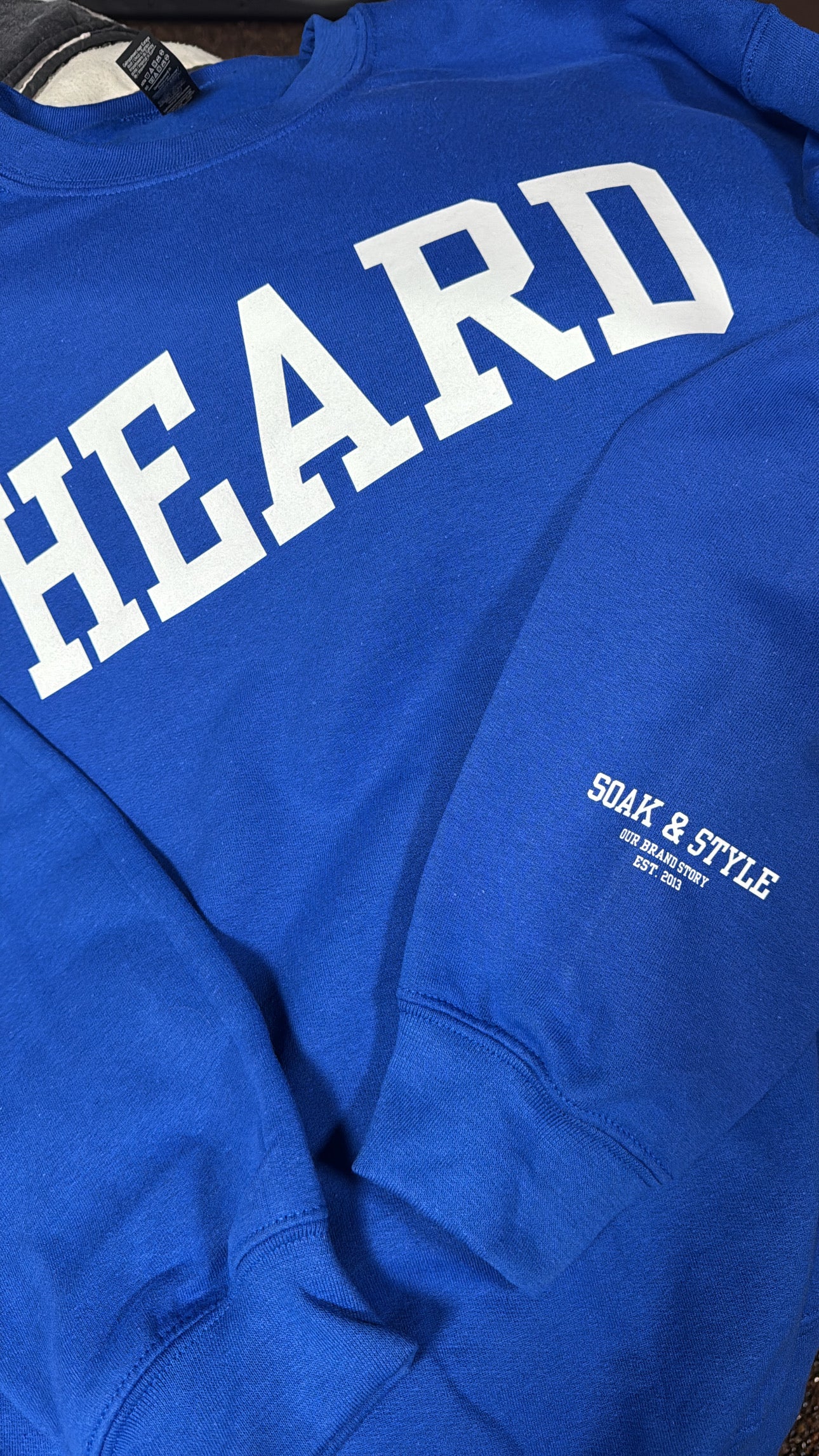 HEARD BEYOND WORDS (Adult) - Autism Awareness Crewneck