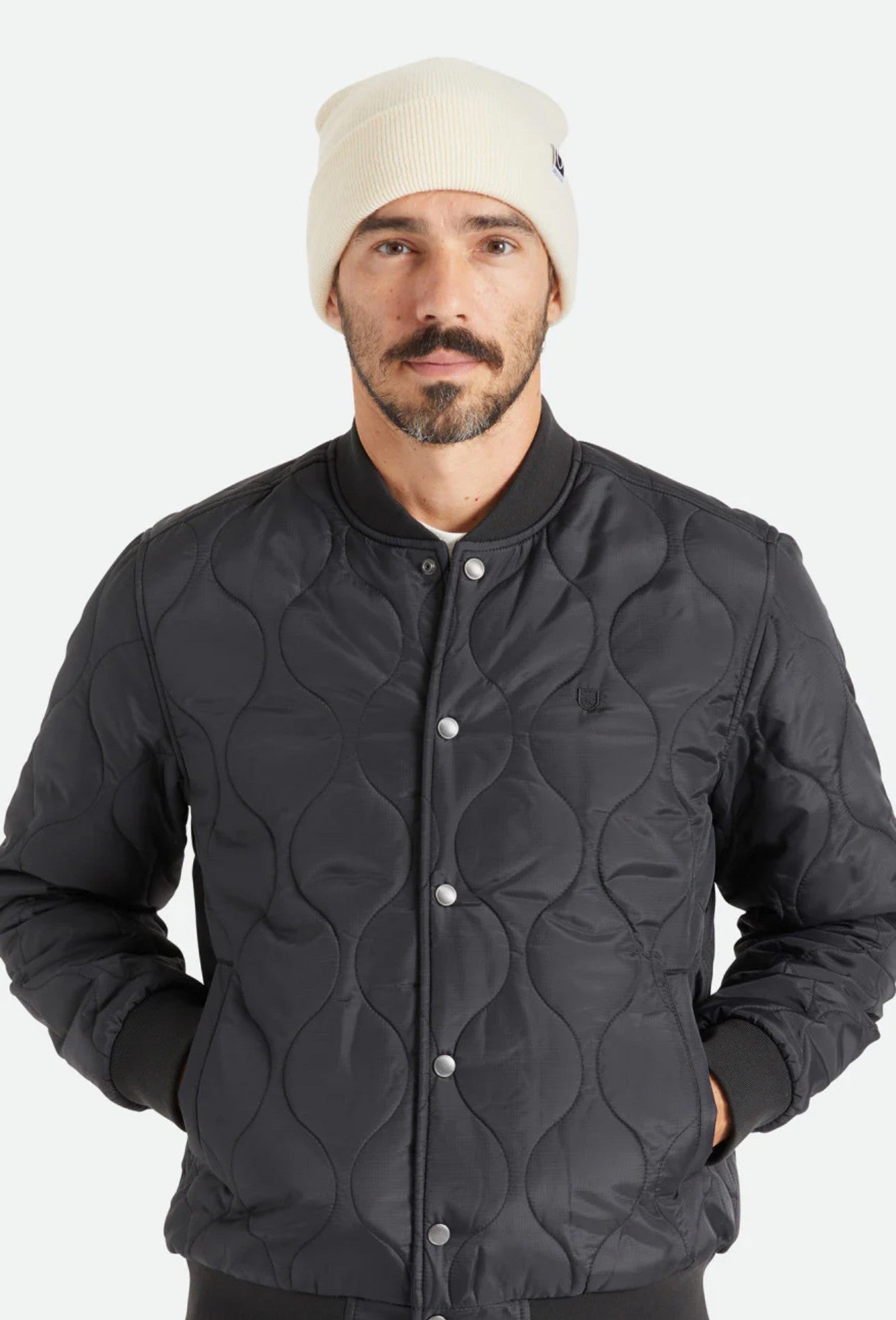 Brixton Harbour Beta Watch Beanie - Cream