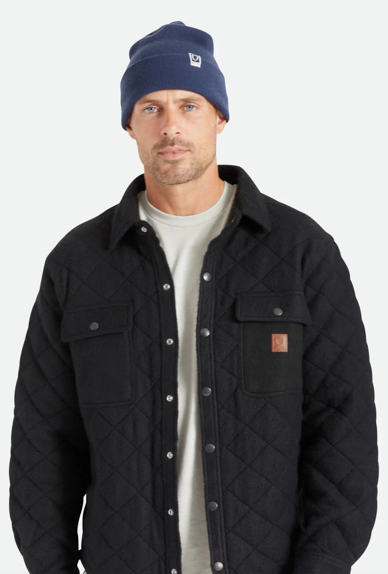 Brixton Harbour Beta Watch Beanie - Navy Blue