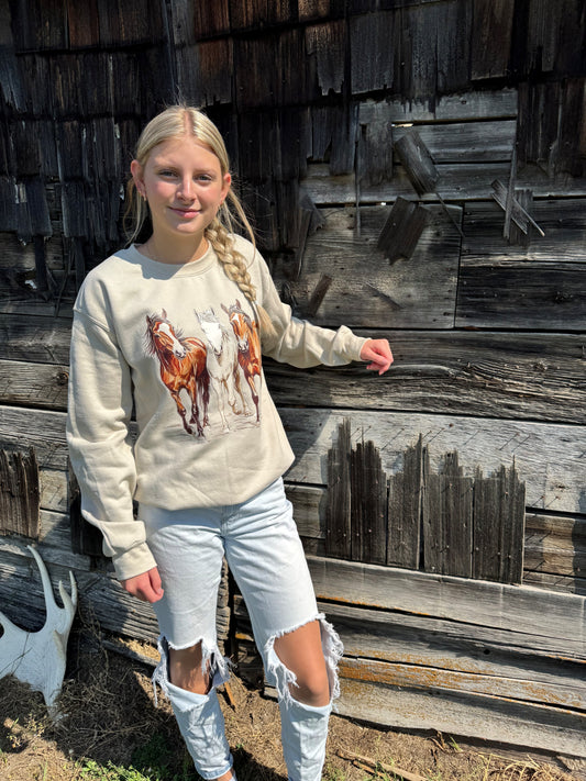 Stay Wild, Ride Free Crewneck