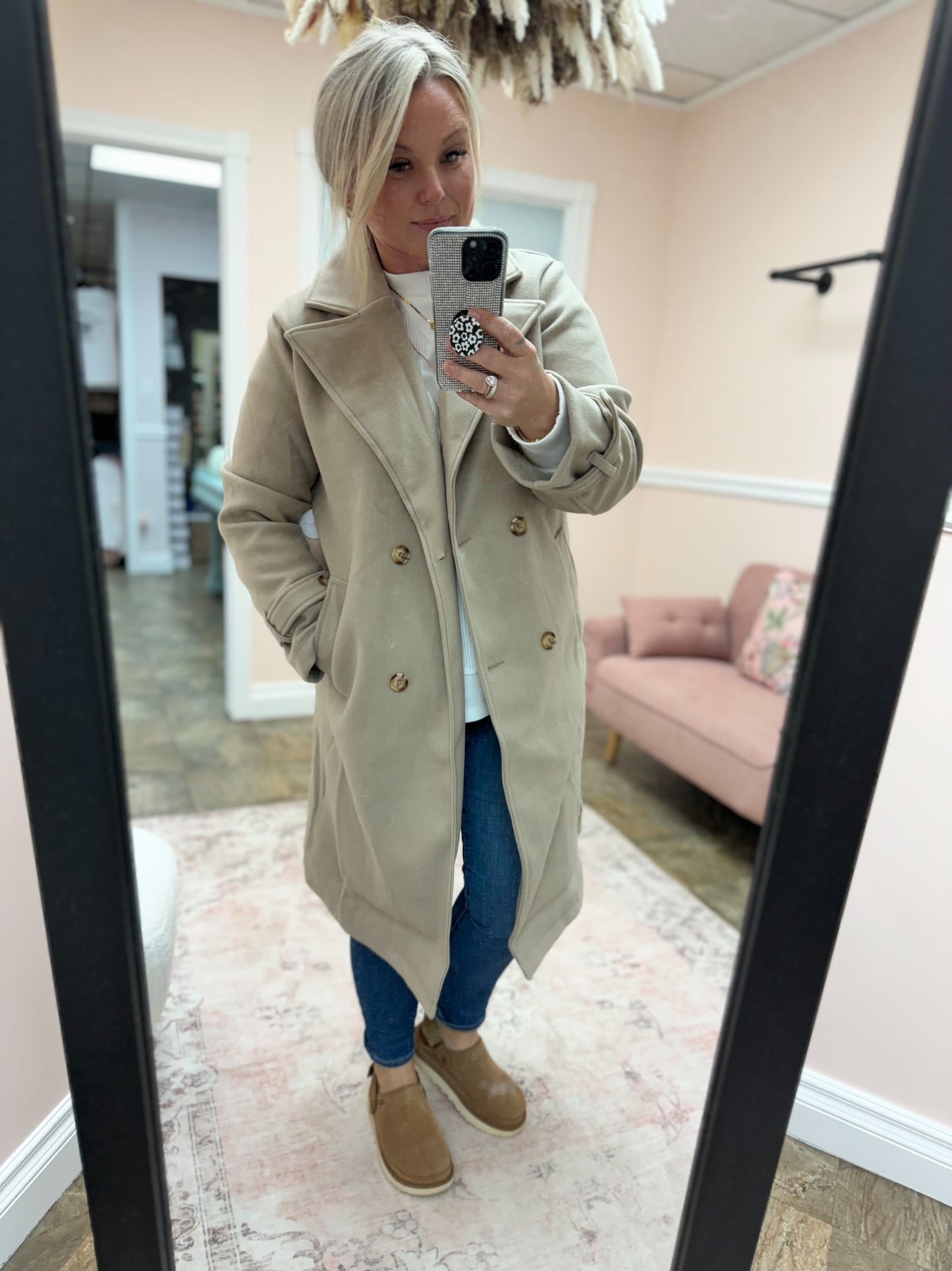 Iris Double Breasted Coat