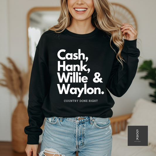 Outlaw Icons Crewneck