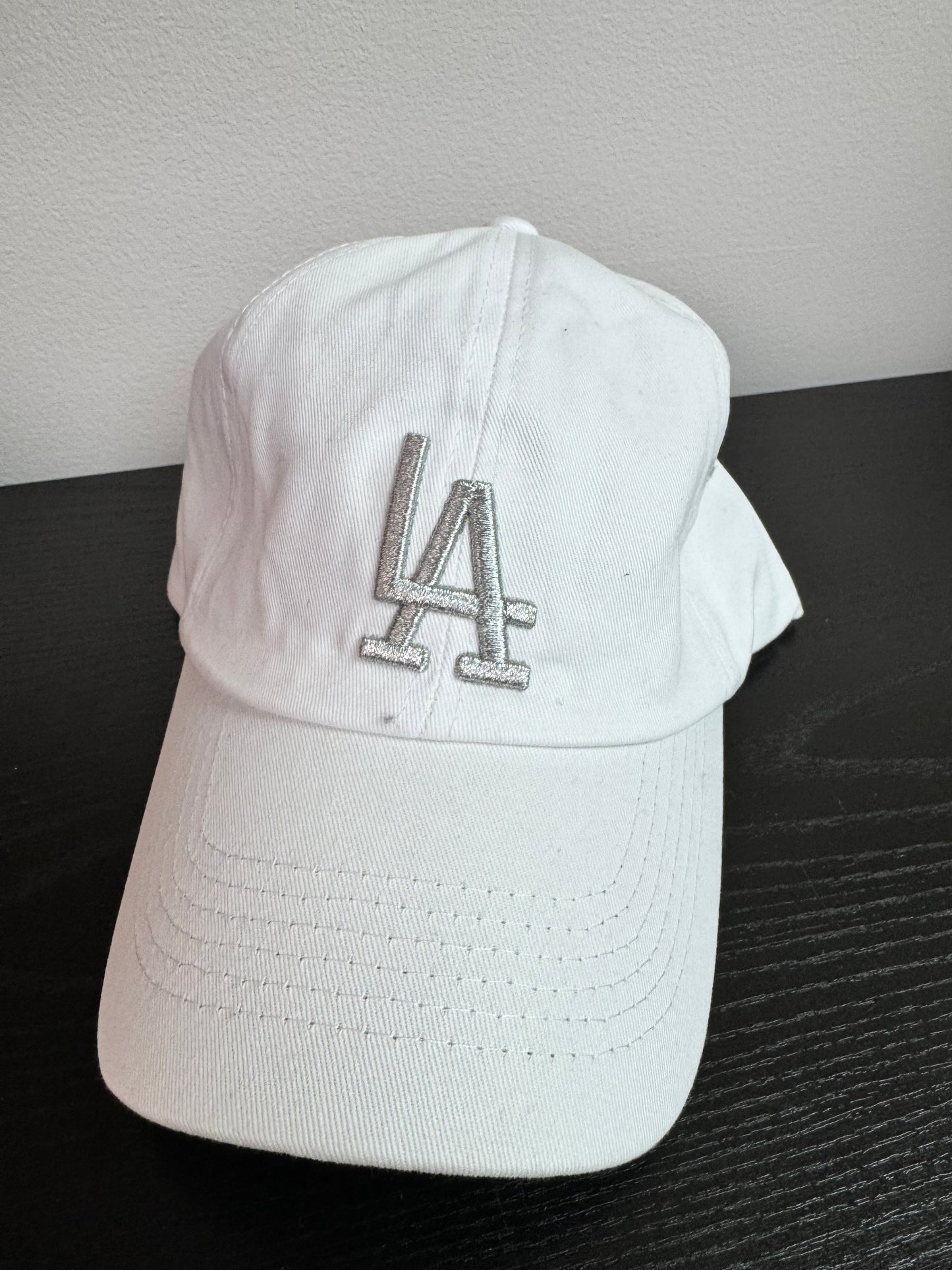 LA 3D Embroidery Pigment Baseball Cap