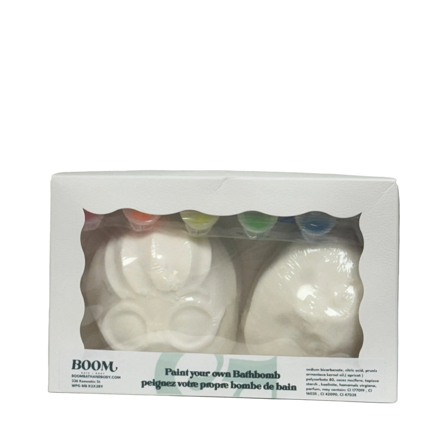 Paint Your Own Bath Bomb Kits