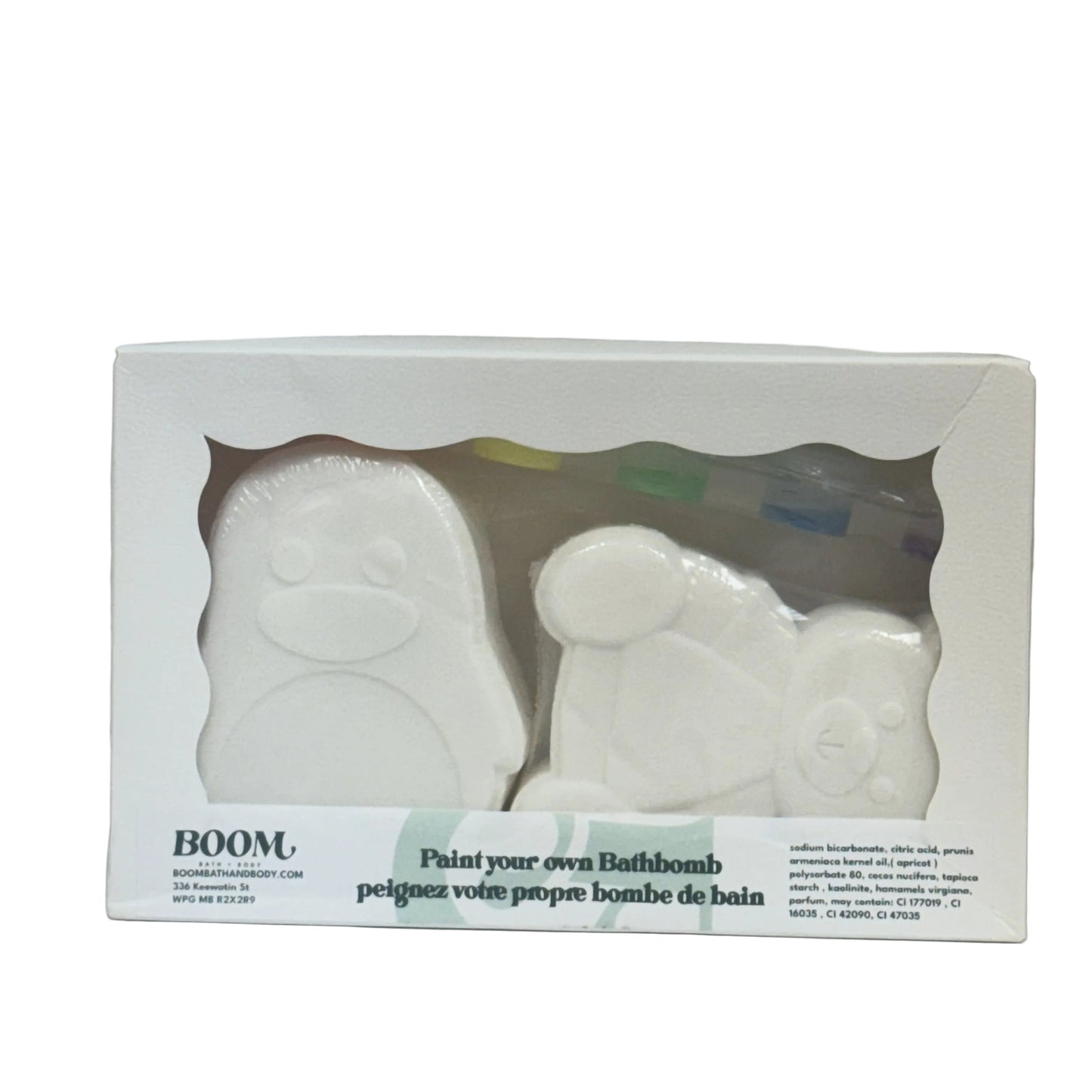 Paint Your Own Bath Bomb Kits