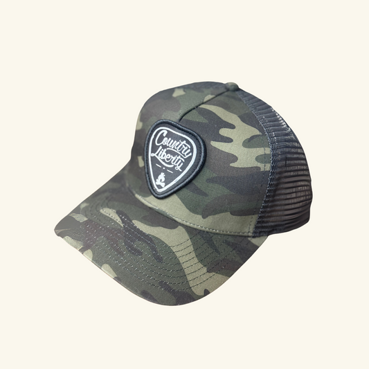 Country Liberty - Camo Meshback Hat