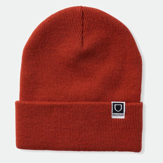 Brixton Harbour Beta Watch Beanie - Burnt Red
