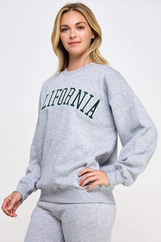 Ash Coast California Crewneck