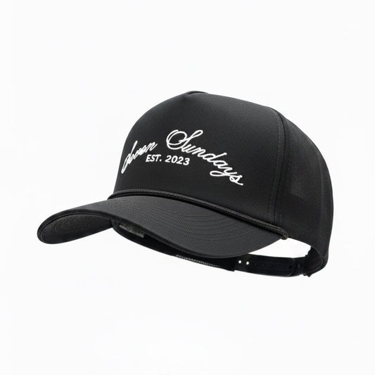 Seven Sundays Trucker Hat - Black