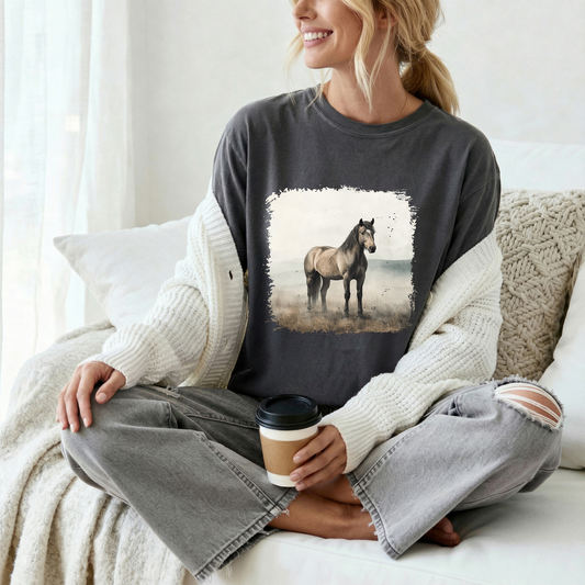 Painted Stallion Graphic Tee