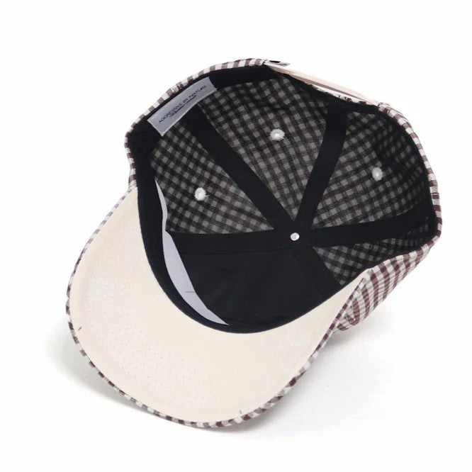 ABN Gingham Trucker Hat
