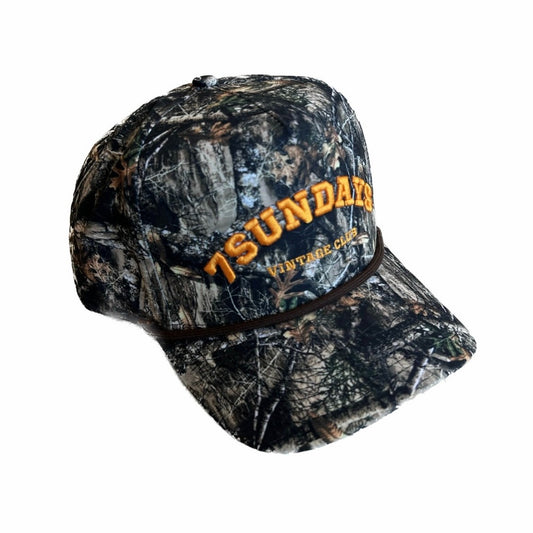 Seven Sundays Dark Camo Trucker Hat