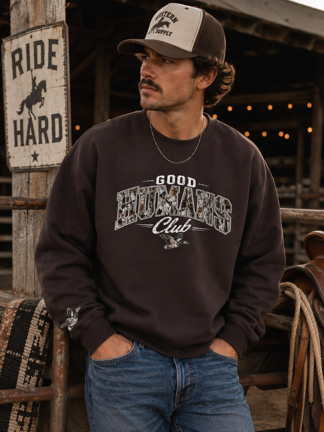 Good Humans Club Graphic Crewneck - PRE ORDER ITEM