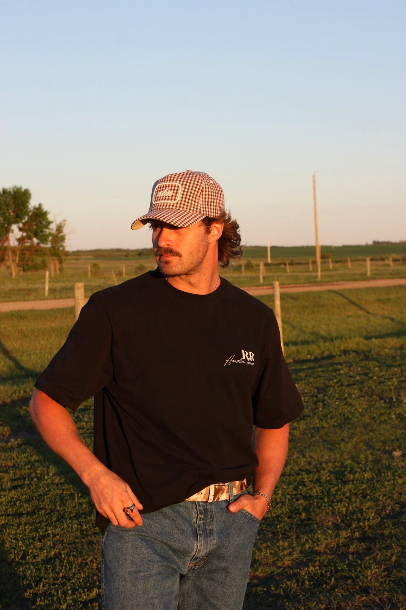 ABN Gingham Trucker Hat
