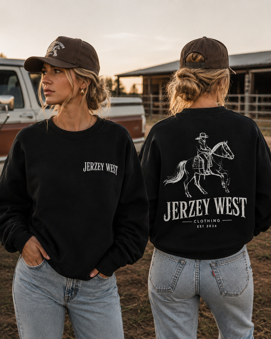 Jerzey West Clothing Co. Graphic Crewneck