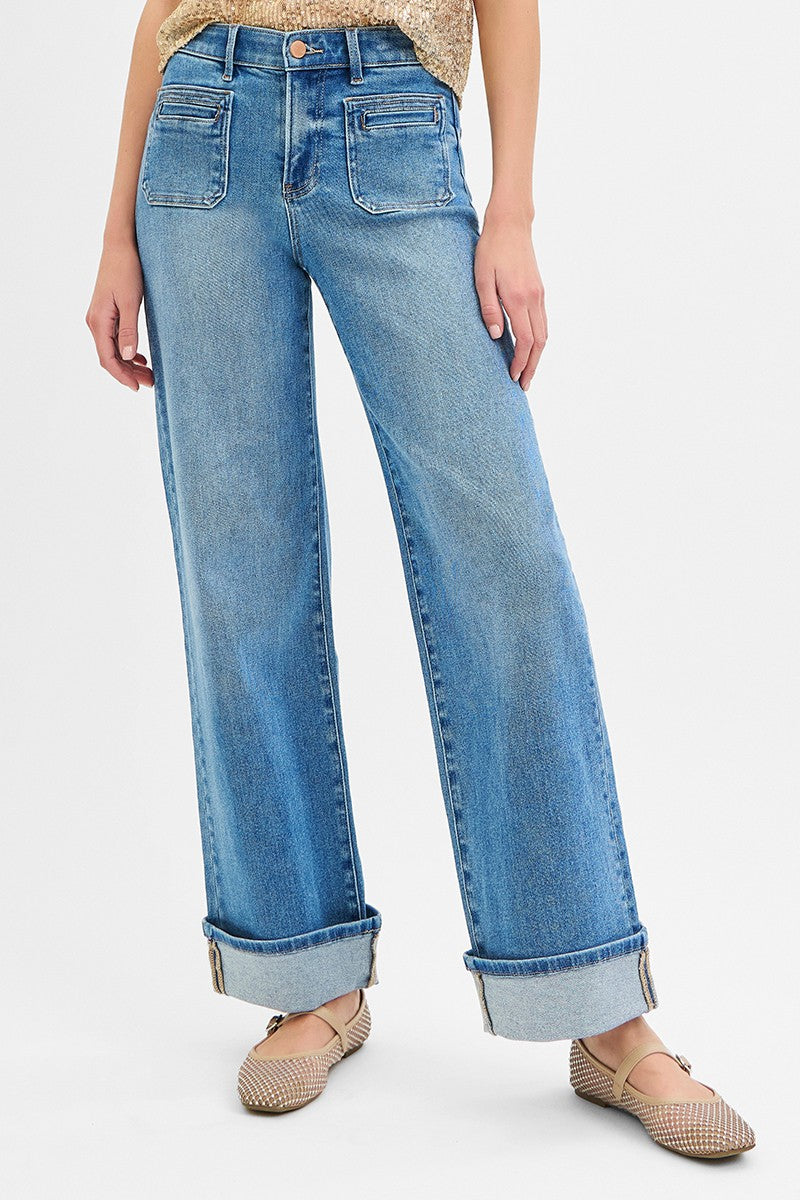 The Drift Cuffed Denim