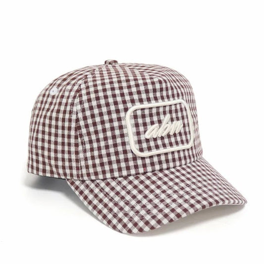 ABN Gingham Trucker Hat