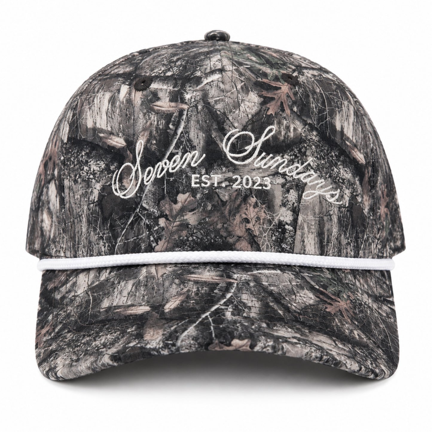 Seven Sundays Trucker Hat - Full Light Camo