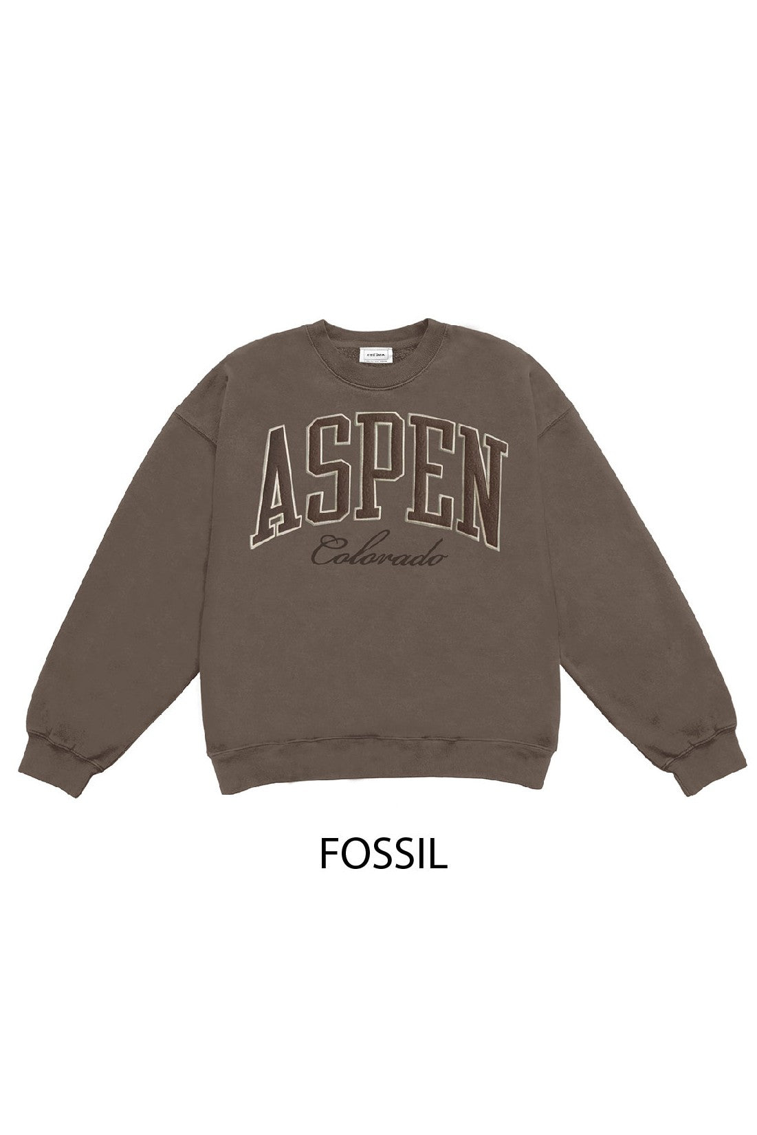 Aspen EMB Relaxed Fleece Sweatshirt