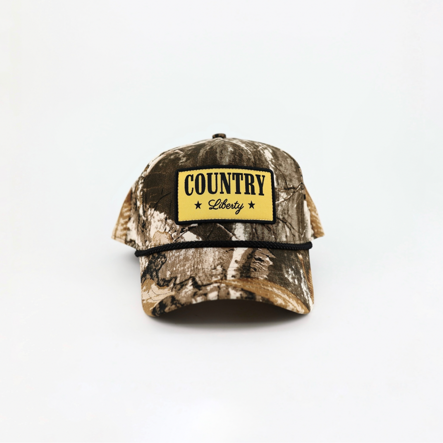 Country Liberty Full Camo Country Star Hat