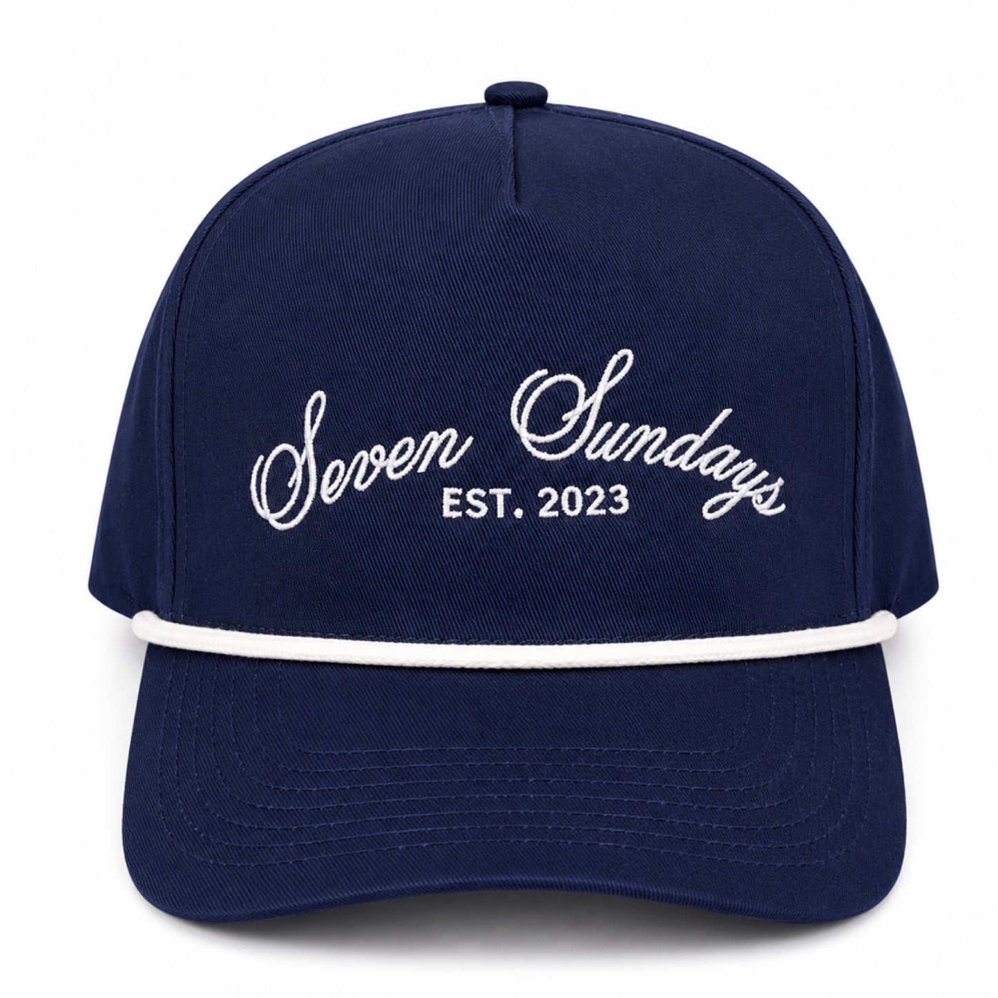 Seven Sundays Trucker Hat - Navy Blue