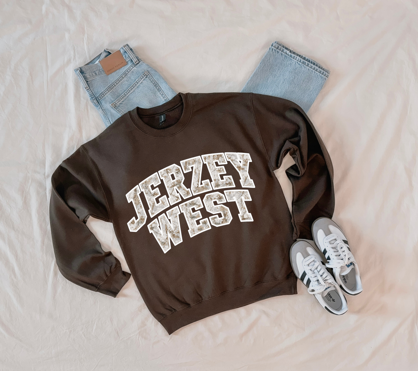 Jerzey West Graphic Crewneck