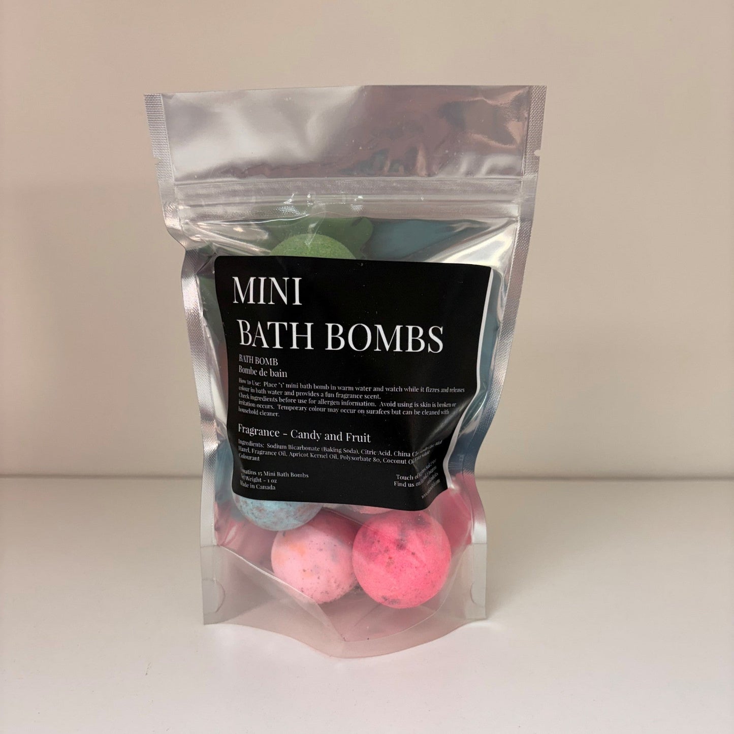 Mini Bath Bomb Drops - Mini Bag