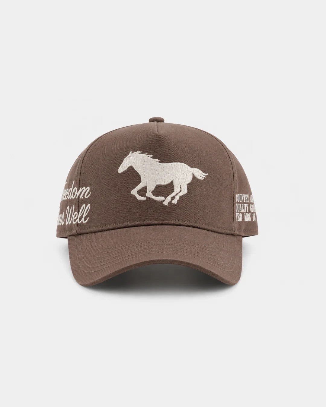 Country Liberty Brown Mustang Hat