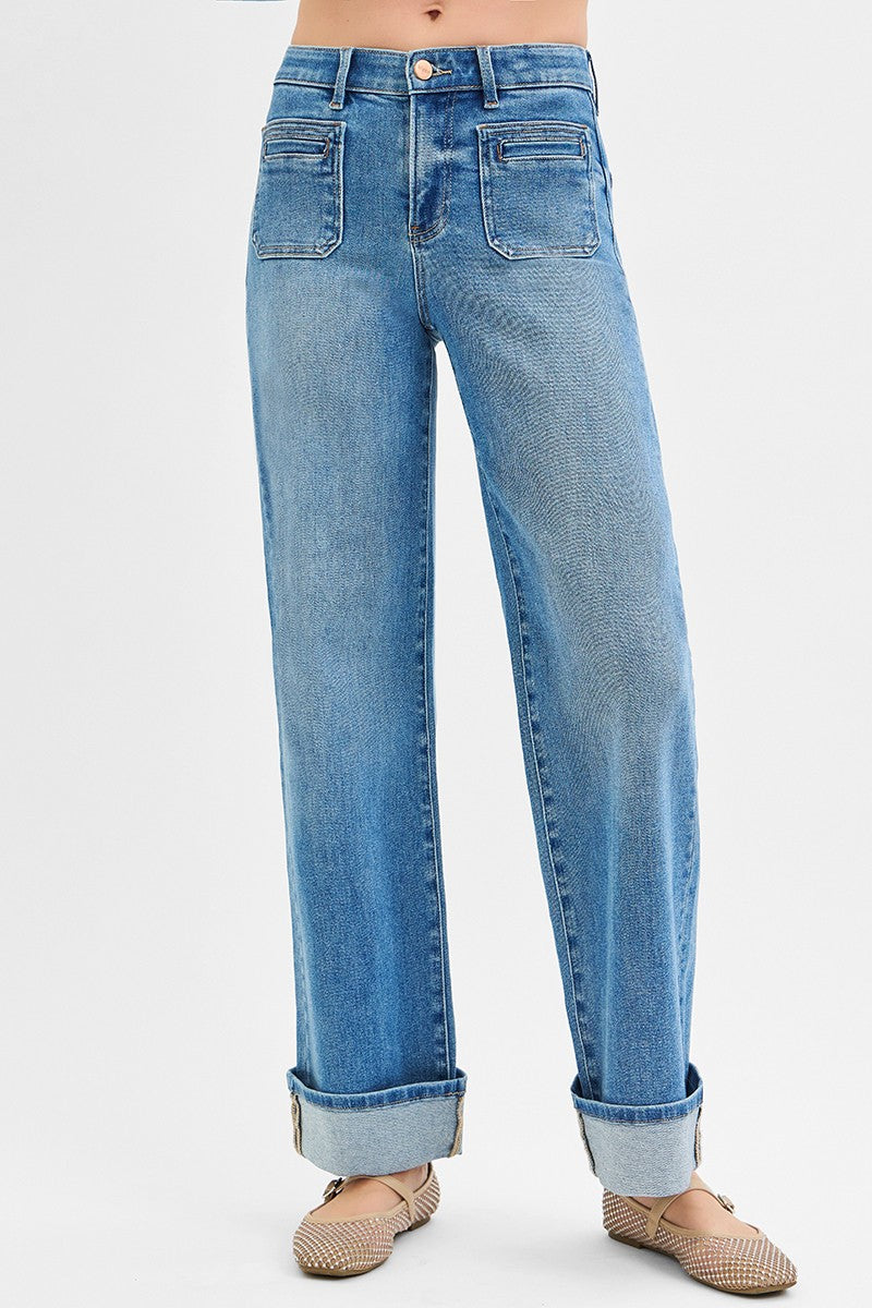 The Drift Cuffed Denim