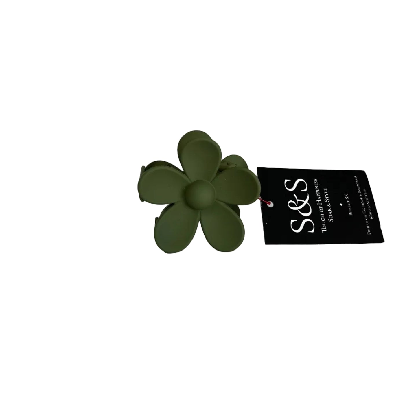 Petal Pop Flower Claw Clip