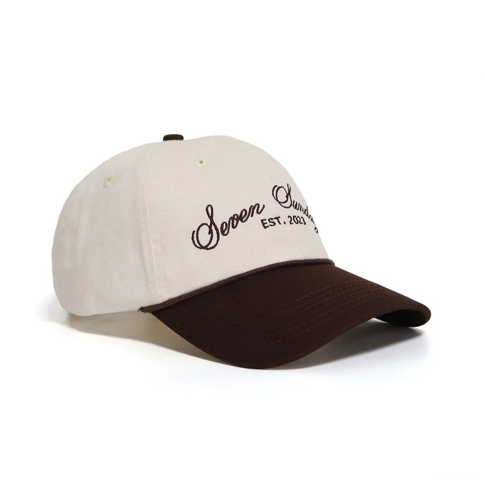 Seven Sundays Dad Hat - Brown Beak