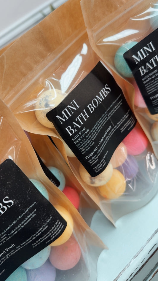 Mini Bath Bomb Drops
