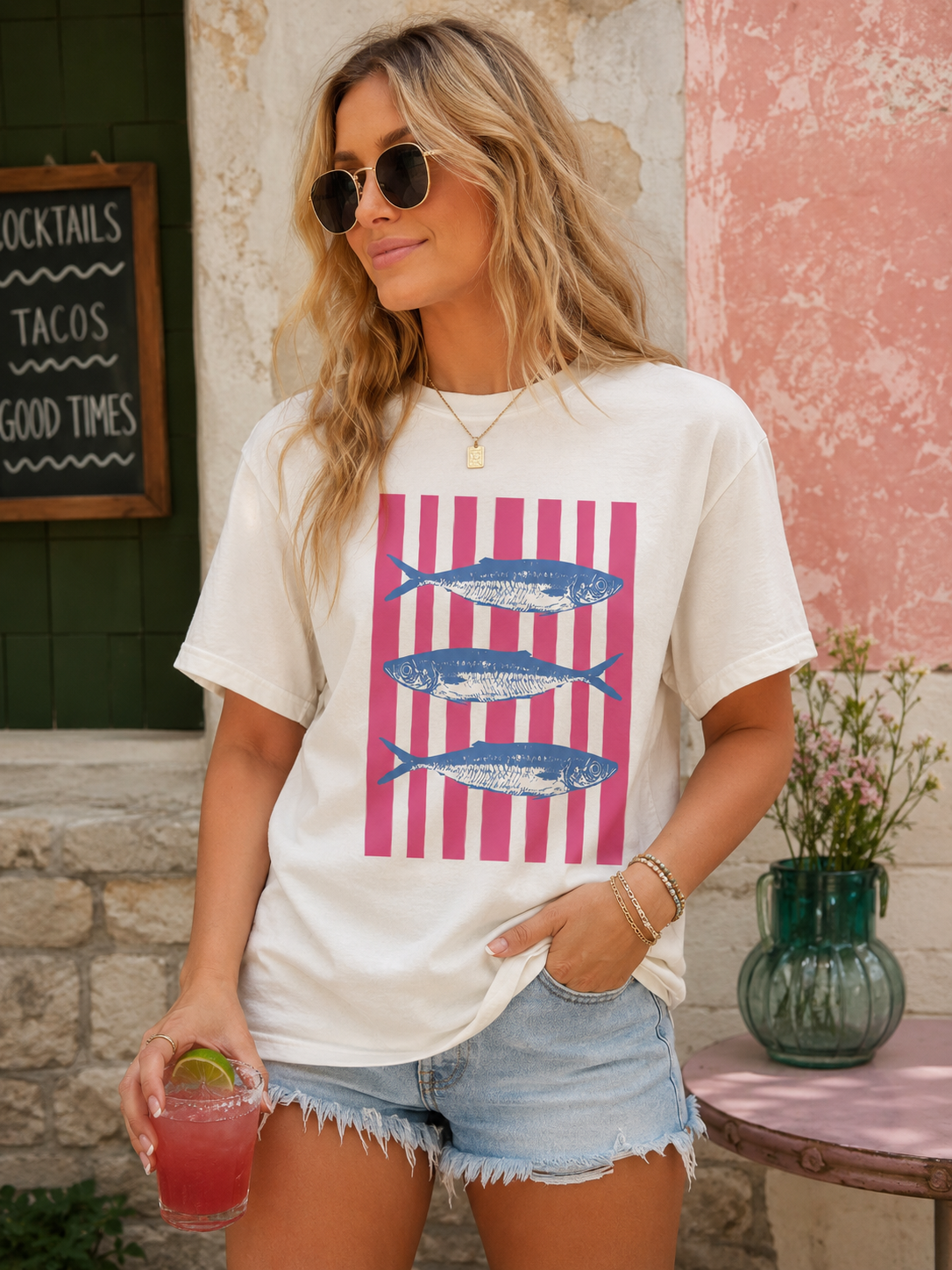 Coastal Catch Graphic Tee