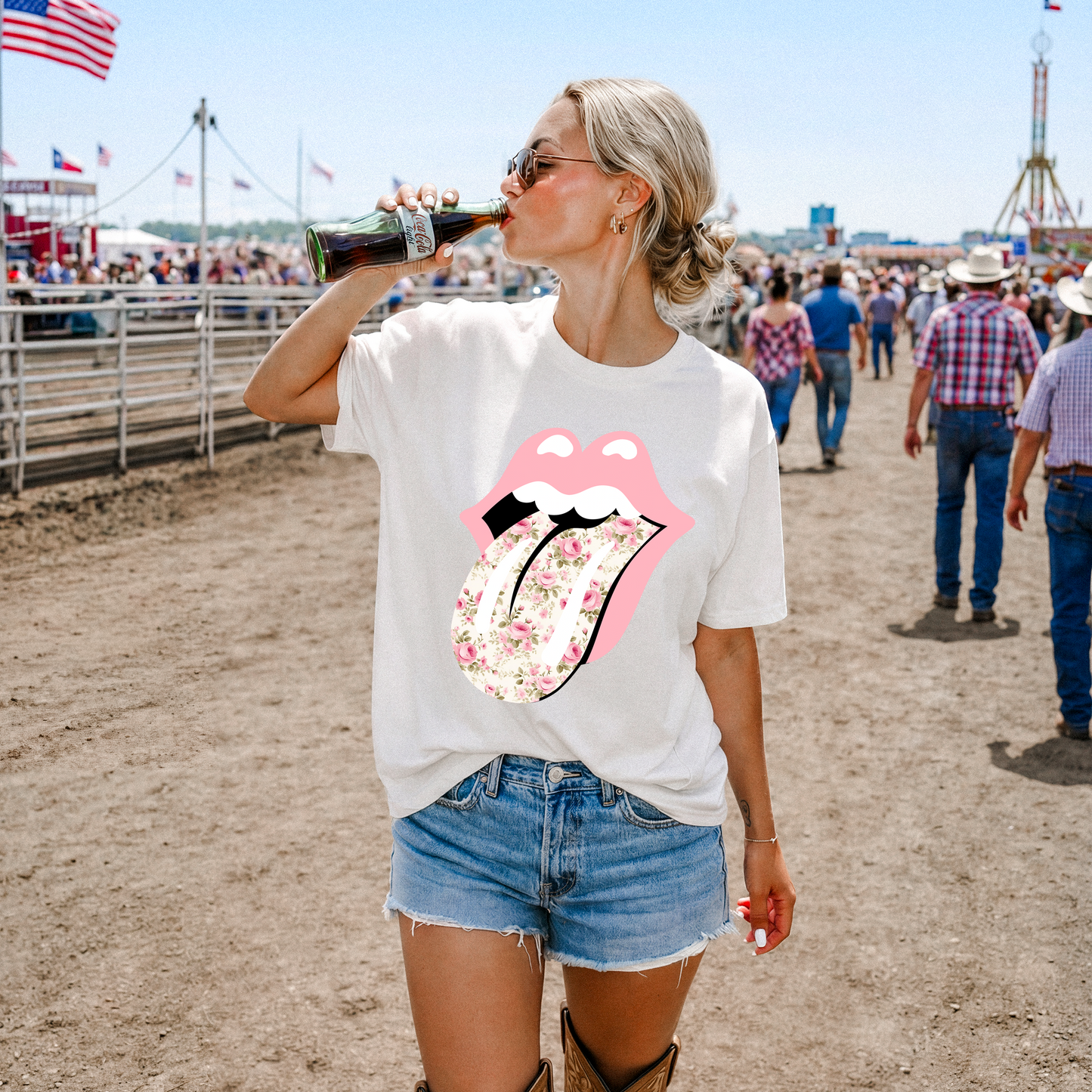 Petals & Rock Graphic Tee