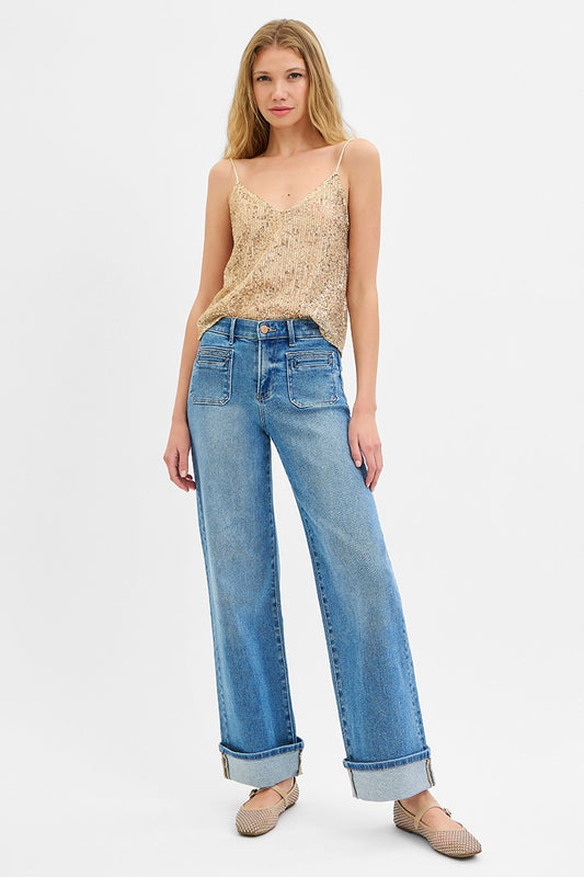 The Drift Cuffed Denim