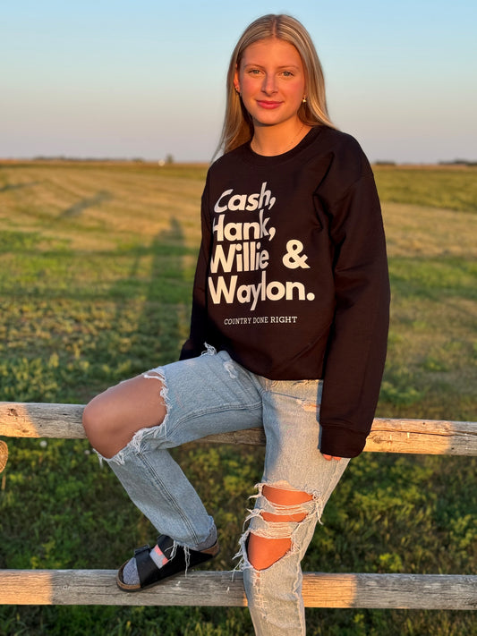 Outlaw Icons Crewneck