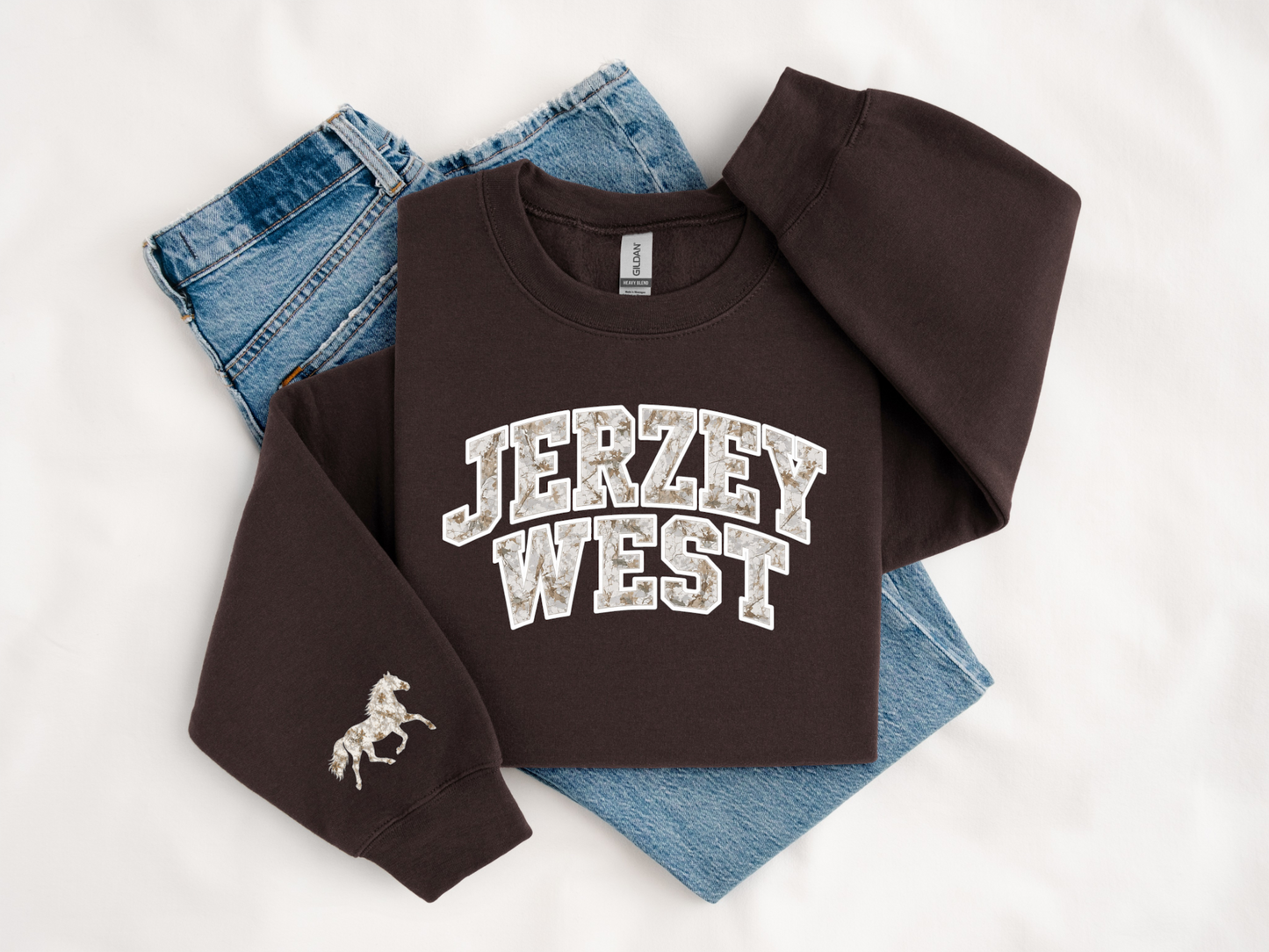 Jerzey West Graphic Crewneck