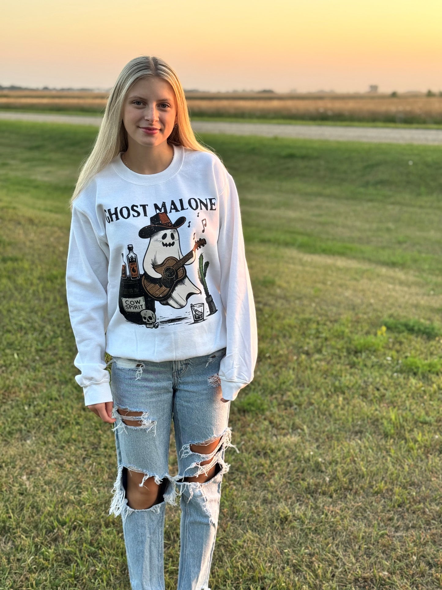 Rockstar Afterlife Graphic Crewneck