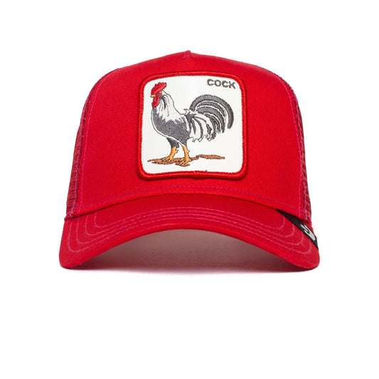 Crimson Rebel Rooster Trucker Hat