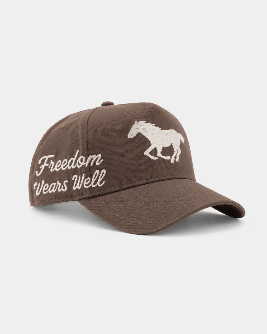 Country Liberty Brown Mustang Hat