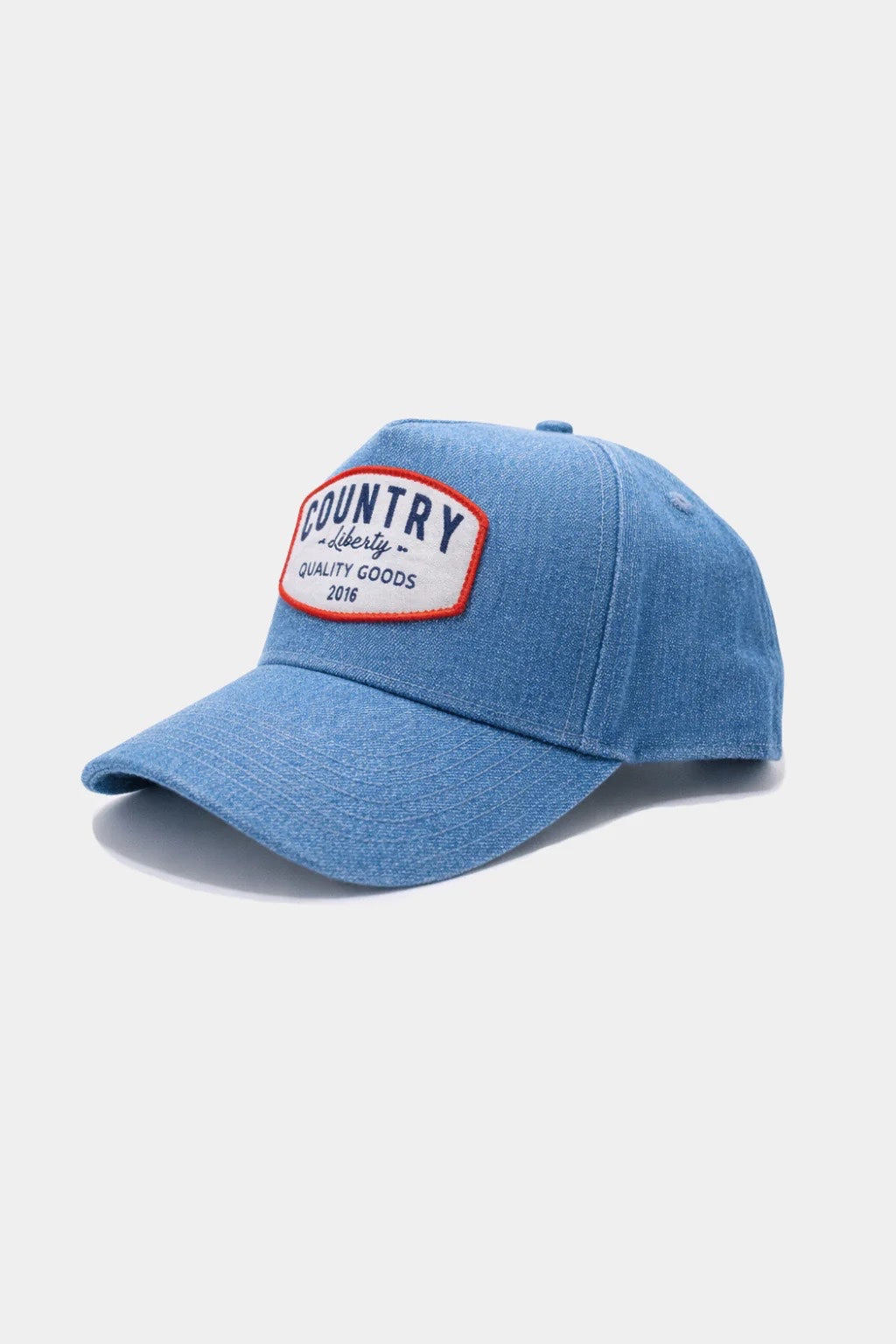 Country Liberty Denim Backroad Hat