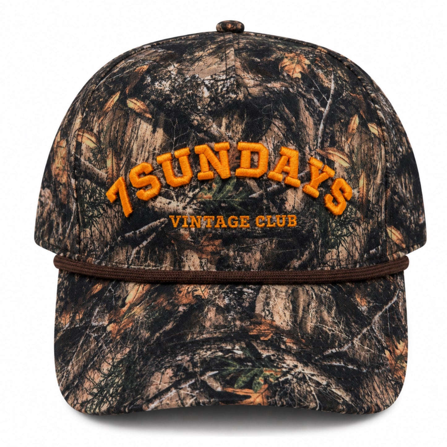 Seven Sundays Trucker Hat - Full Dark Camo
