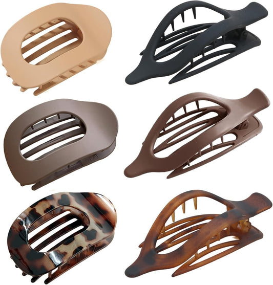 Linea Flat Hair Claw Clip