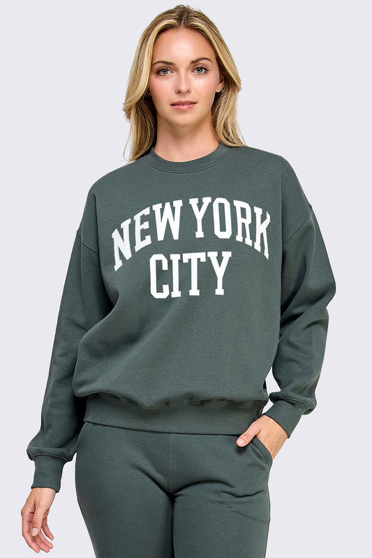 New York City Patch Crewneck