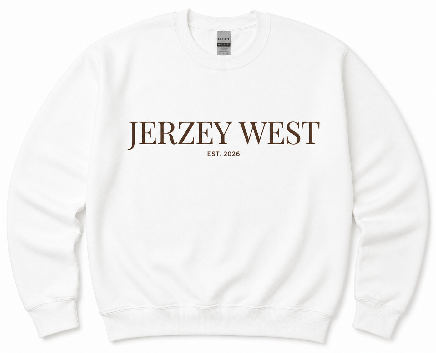 Jerzey West Graphic Crewneck - White