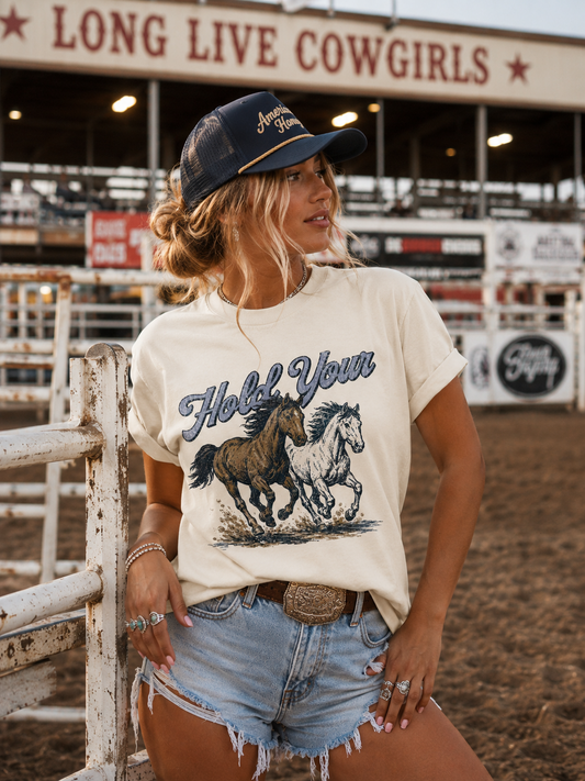 Free Spirit Horse Graphic Tee