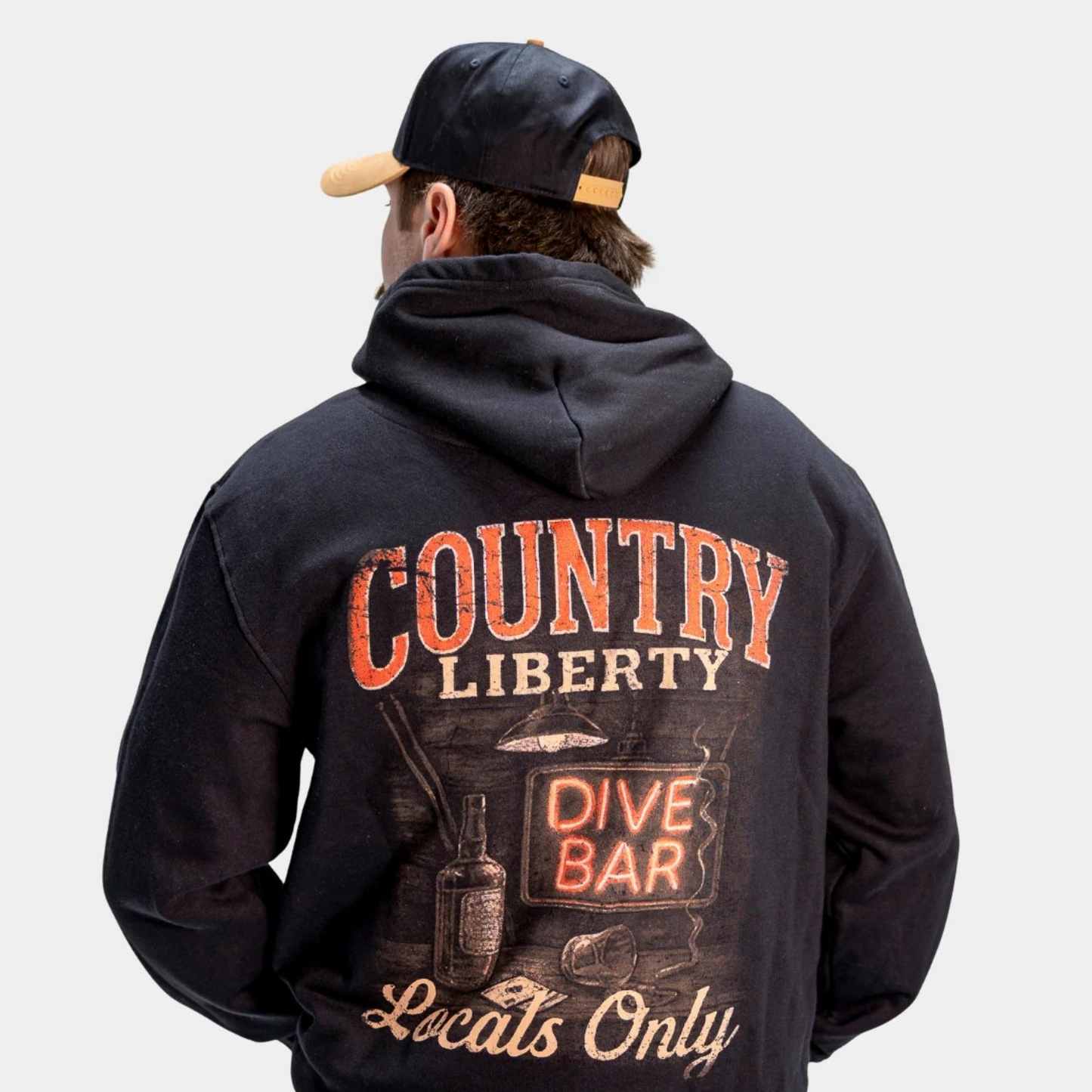 Country Liberty Locals Only Hoodie