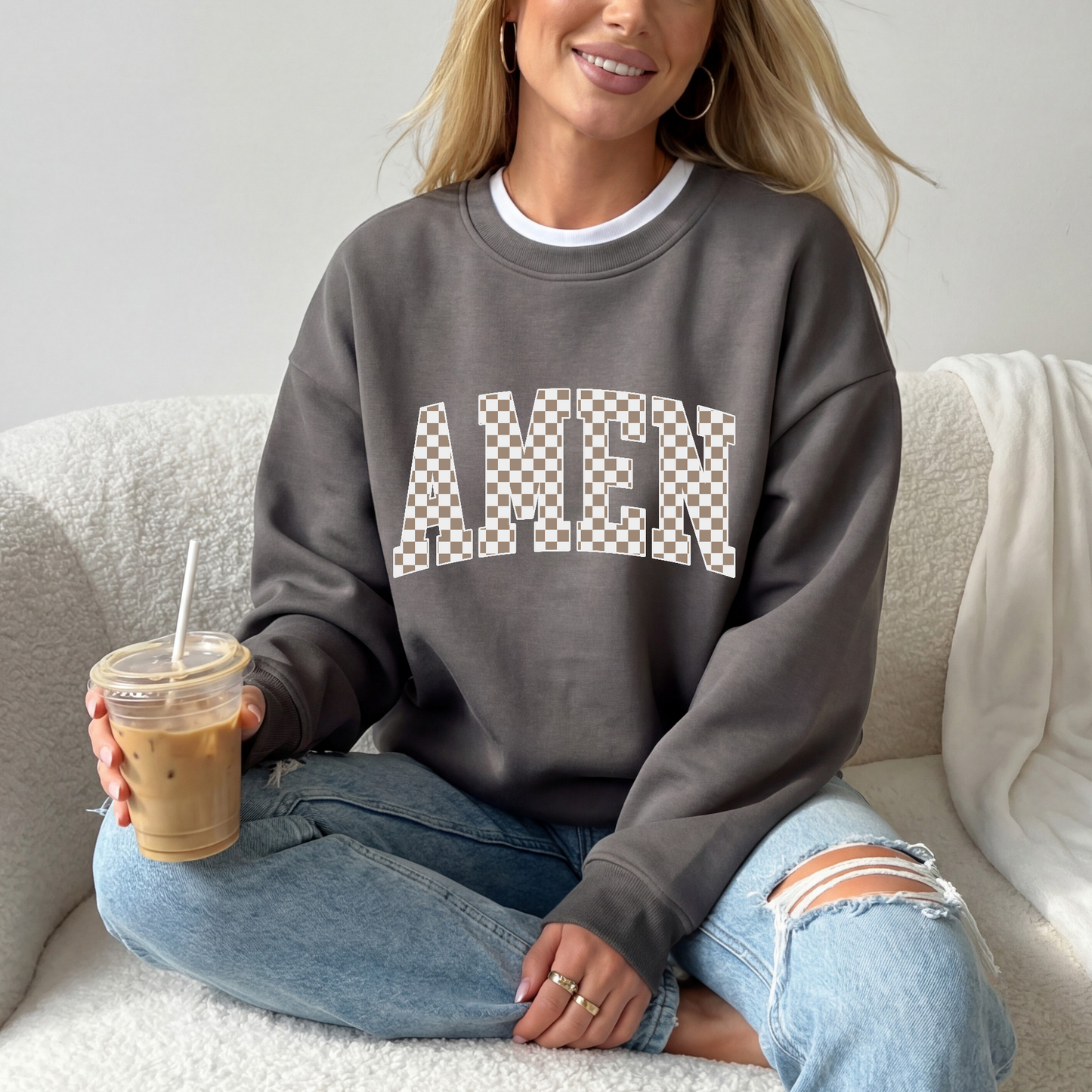 Amen Society Graphic Crewneck