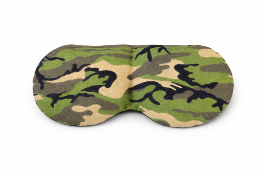 The Camo Edit Flax Eye Mask